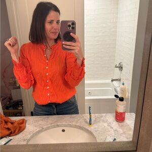 Faherty Willa top size small